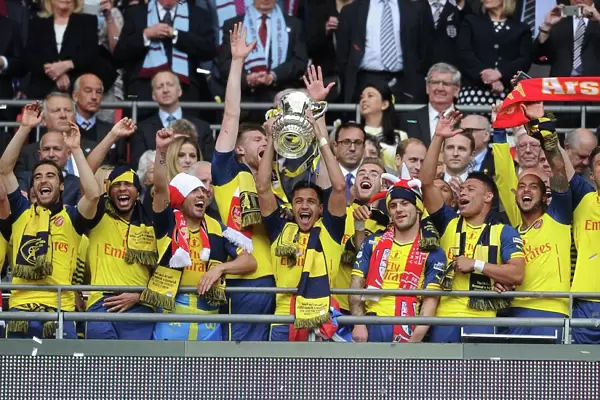 Alexis Sanchez Lifts FA Cup: Arsenal's Triumph over Aston Villa (2015)