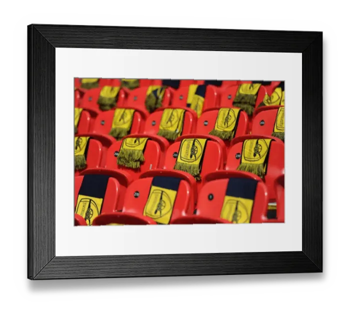 Framed Print : Sea of Scarves: Arsenal's Dominance at the FA Cup Final, Wembley Stadium (2015) Framed Print : Sea of Scarves: Arsenal's Dominance at the FA Cup Final, Wembley Stadium (2015)