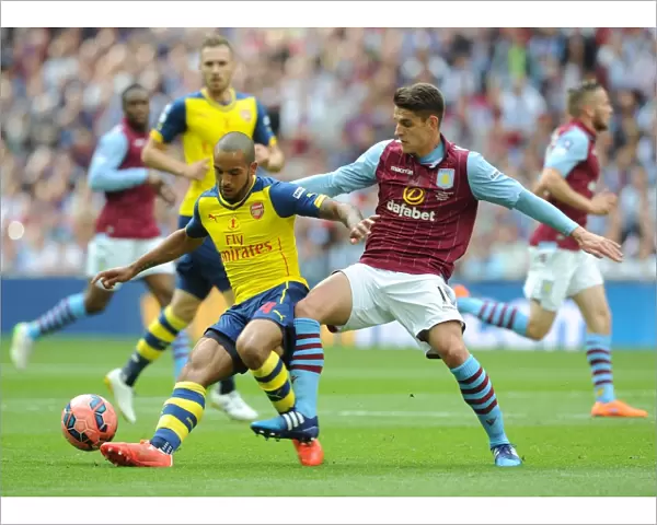 Theo Walcott (Arsenal). Ashley Westwood (Villa). Arsenal 4: 0 Aston Villa. FA Cup Final