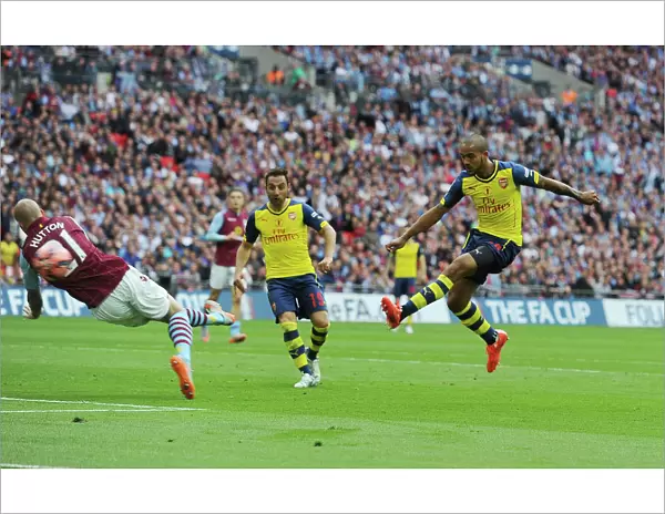 Theo Walcott's Game-Winning FA Cup Final Goal for Arsenal against Aston Villa, 2015