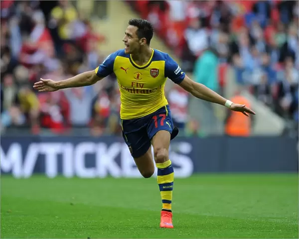 Alexis Sanchez's Brace: Arsenal Secures FA Cup Victory over Aston Villa (2015)