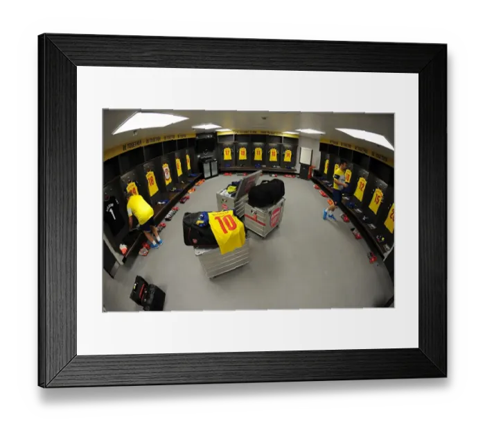 Framed Print : Arsenal FC: Unseen Moments in the Changing Room Before the FA Cup Final (2015) vs Aston Villa Framed Print : Arsenal FC: Unseen Moments in the Changing Room Before the FA Cup Final (2015) vs Aston Villa