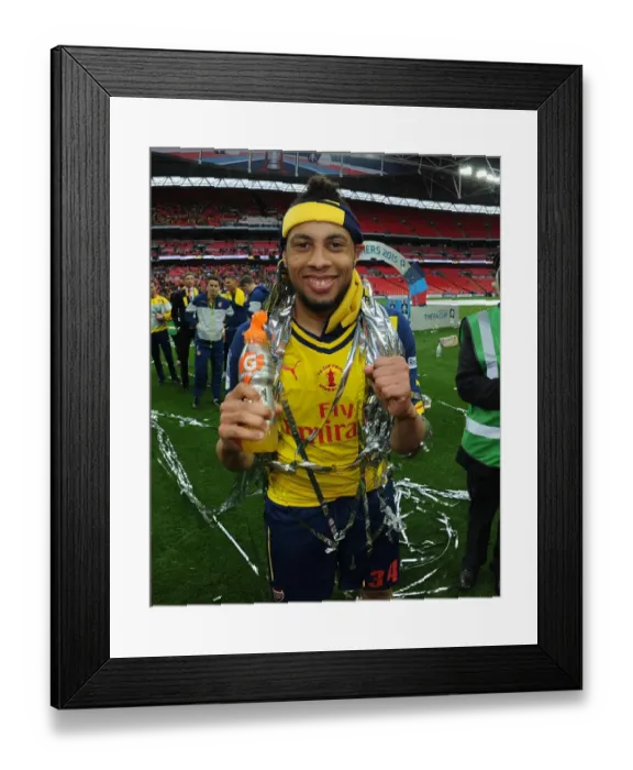 Framed Print : Arsenal's Glory: FA Cup Victory over Aston Villa (2015) Framed Print : Arsenal's Glory: FA Cup Victory over Aston Villa (2015)