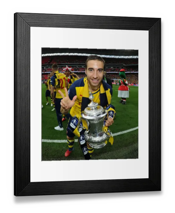 Framed Print : Arsenal's Triumph: Mathieu Flamini's Emotional FA Cup Victory Celebration Framed Print : Arsenal's Triumph: Mathieu Flamini's Emotional FA Cup Victory Celebration