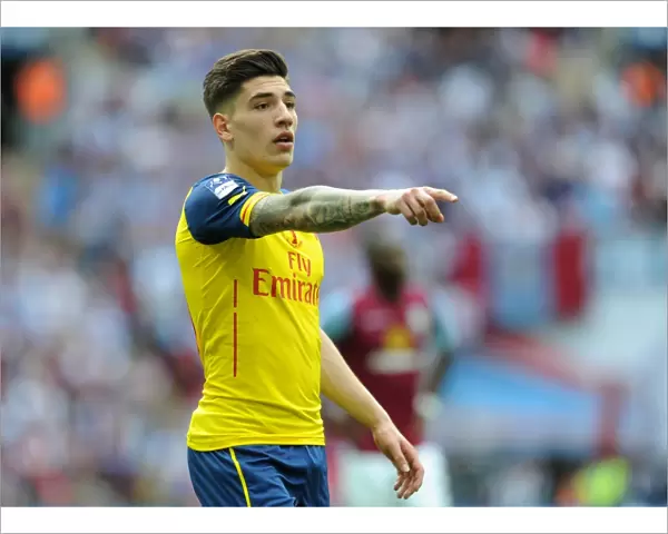 Arsenal's Triumph: Hector Bellerin's Unforgettable Performance in Arsenal's 4-0 FA Cup Final Victory over Aston Villa (May 30, 2015)