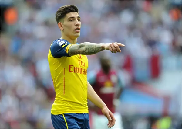 Arsenal's Triumph: Hector Bellerin's Unforgettable Performance in Arsenal's 4-0 FA Cup Final Victory over Aston Villa (May 30, 2015)
