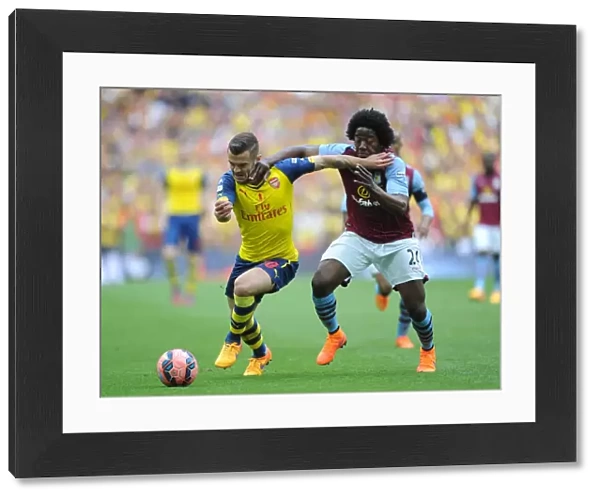 Arsenal's Jack Wilshere Celebrates FA Cup Victory: Arsenal 4-0 Aston Villa (Wembley Stadium, 2015)