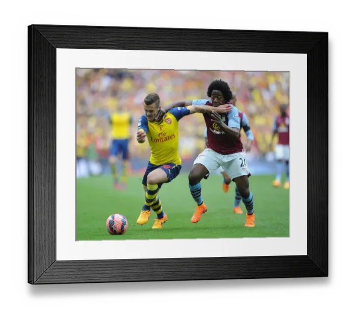 Framed Print : Arsenal's Jack Wilshere Celebrates FA Cup Victory: Arsenal 4-0 Aston Villa (Wembley Stadium, 2015) Framed Print : Arsenal's Jack Wilshere Celebrates FA Cup Victory: Arsenal 4-0 Aston Villa (Wembley Stadium, 2015)