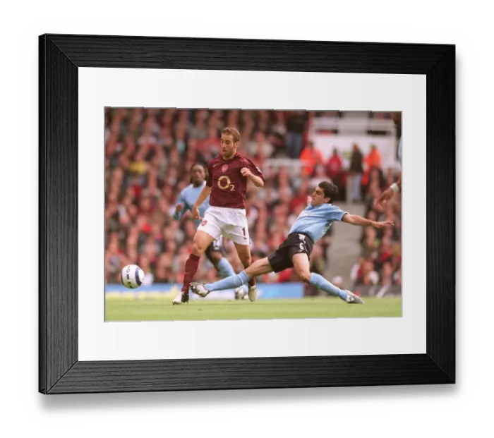 Framed Print : Flamini's Victory: Arsenal vs. Manchester City, 1:0, FA Premier League, Highbury, London, 2005 Framed Print : Flamini's Victory: Arsenal vs. Manchester City, 1:0, FA Premier League, Highbury, London, 2005