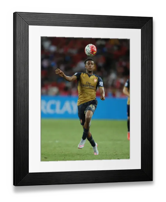 Framed Print : Alex Iwobi in Action: Arsenal vs. Singapore XI (July 15, 2015)