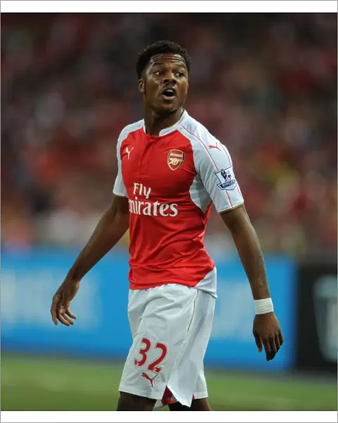 Chuba Akpom in Action: Arsenal vs. Everton, Barclays Asia Trophy 2015-16