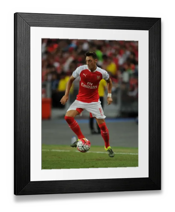 Framed Print : Mesut Ozil in Action: Arsenal vs. Everton, 2015-16 Asia Trophy, Singapore Framed Print : Mesut Ozil in Action: Arsenal vs. Everton, 2015-16 Asia Trophy, Singapore