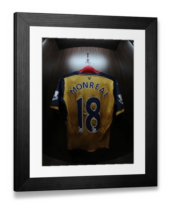 Framed Print : Nacho Monreal Gears Up: Arsenal FC's Pre-Match Routine vs Singapore XI Framed Print : Nacho Monreal Gears Up: Arsenal FC's Pre-Match Routine vs Singapore XI