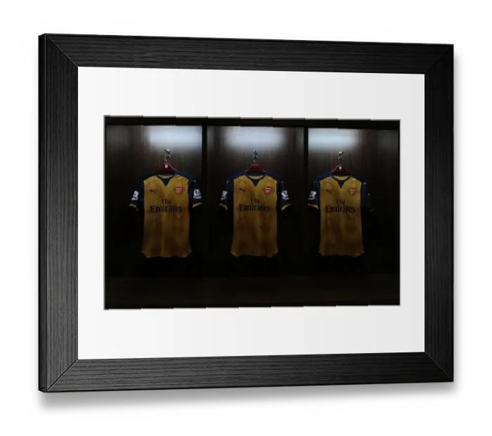 Framed Print : Arsenal Football Club: Gearing Up for Battle - Arsenal v Singapore XI, Barclays Asia Trophy, 2015
