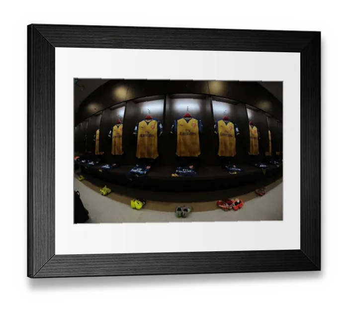 Framed Print : Arsenal Football Club: Readying for Battle - Arsenal v Singapore XI, Barclays Asia Trophy, 2015