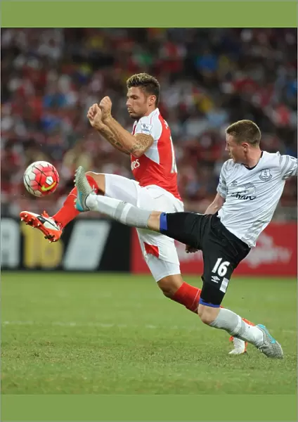 Arsenal vs Everton: 2015 Barclays Asia Trophy Clash in Singapore