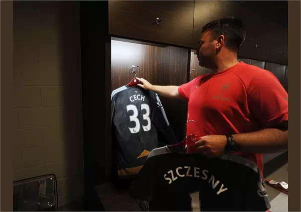 Arsenal FC: Gearing Up for Battle - Arsenal vs. Everton, Barclays Asia Trophy, Singapore 2015