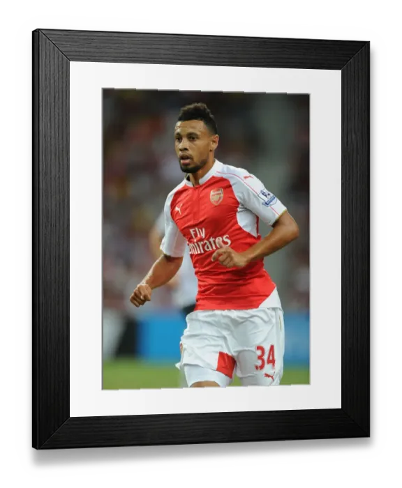 Framed Print : Arsenal's Francis Coquelin in Action Against Everton at 2015-16 Barclays Asia Trophy in Singapore Framed Print : Arsenal's Francis Coquelin in Action Against Everton at 2015-16 Barclays Asia Trophy in Singapore