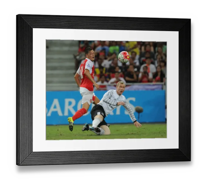 Framed Print : Arsenal vs. Everton: 2015 Barclays Asia Trophy Clash in Singapore Framed Print : Arsenal vs. Everton: 2015 Barclays Asia Trophy Clash in Singapore