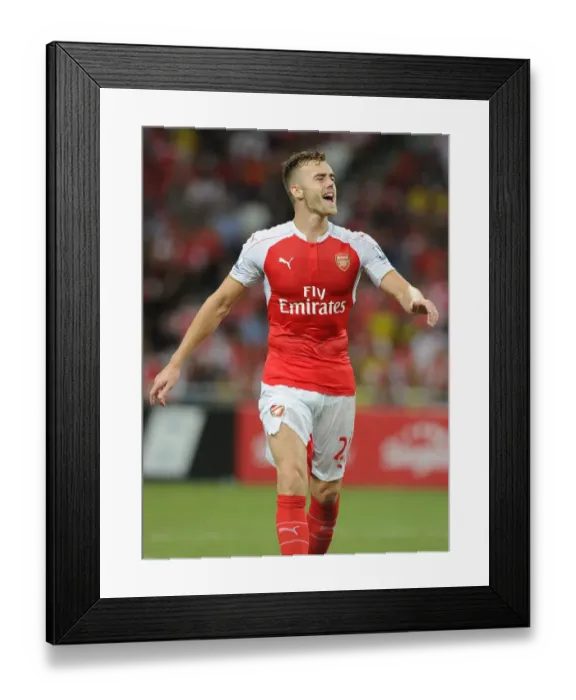 Framed Print : Arsenal vs. Everton: Barclays Asia Trophy Clash, 2015 - Kallang, Singapore Framed Print : Arsenal vs. Everton: Barclays Asia Trophy Clash, 2015 - Kallang, Singapore