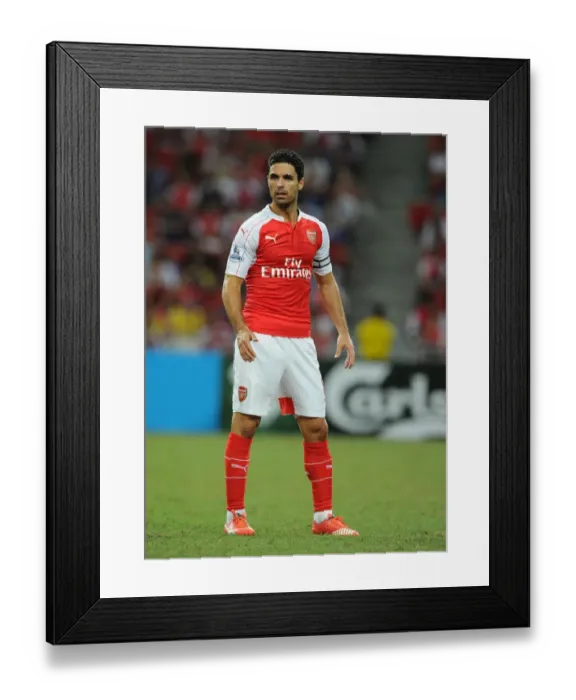 Framed Print : Mikel Arteta in Action: Arsenal vs. Everton, 2015 Asia Trophy, Singapore Framed Print : Mikel Arteta in Action: Arsenal vs. Everton, 2015 Asia Trophy, Singapore