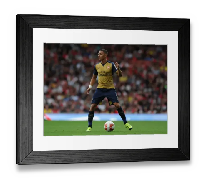 Framed Print : Arsenal's Kieran Gibbs in Action Against Olympique Lyonnais - Emirates Cup 2015 Framed Print : Arsenal's Kieran Gibbs in Action Against Olympique Lyonnais - Emirates Cup 2015