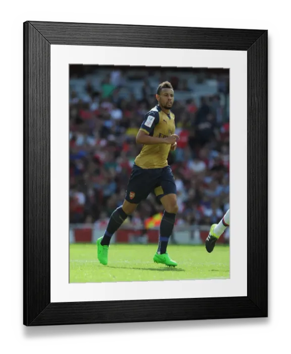 Framed Print : Francis Coquelin: Arsenal Midfielder in Action Against Olympique Lyonnais - Emirages Cup 2015 / 16 Framed Print : Francis Coquelin: Arsenal Midfielder in Action Against Olympique Lyonnais - Emirages Cup 2015 / 16
