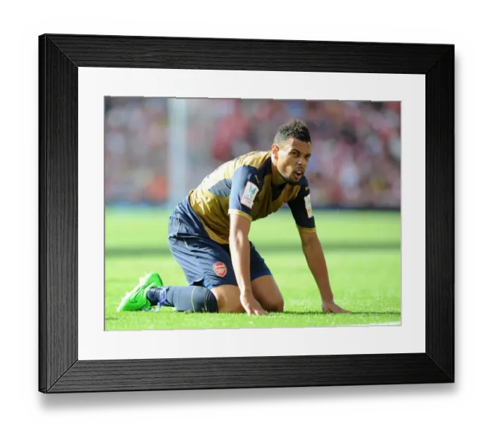 Framed Print : Francis Coquelin: Arsenal's Midfield Star Shines at Emirates Cup 2015 / 16 Framed Print : Francis Coquelin: Arsenal's Midfield Star Shines at Emirates Cup 2015 / 16
