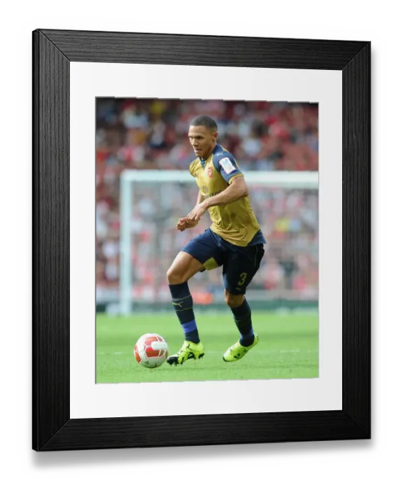 Framed Print : Arsenal's Kieran Gibbs in Action at Emirates Cup 2015 / 16 Framed Print : Arsenal's Kieran Gibbs in Action at Emirates Cup 2015 / 16