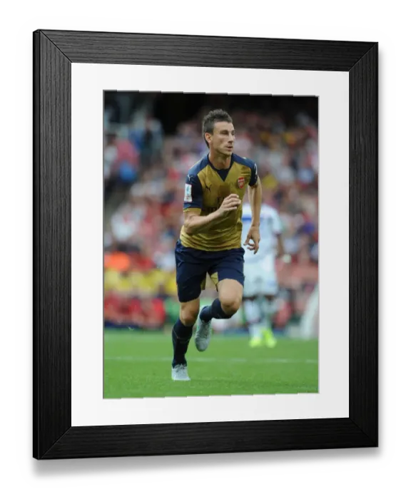 Framed Print : Laurent Koscielny: Arsenal's Defensive Powerhouse in Emirates Cup 2015 / 16 Framed Print : Laurent Koscielny: Arsenal's Defensive Powerhouse in Emirates Cup 2015 / 16