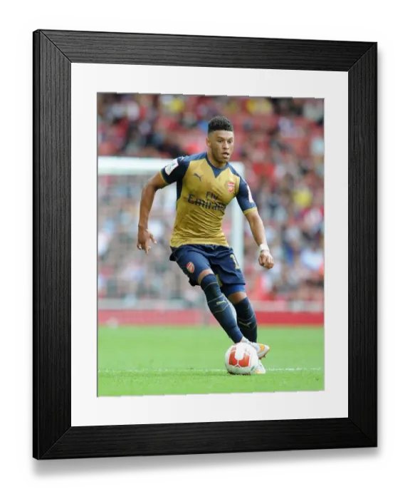 Framed Print : Alex Oxlade-Chamberlain in Action: Arsenal vs Lyonnais, Emirates Cup 2015 / 16 Framed Print : Alex Oxlade-Chamberlain in Action: Arsenal vs Lyonnais, Emirates Cup 2015 / 16