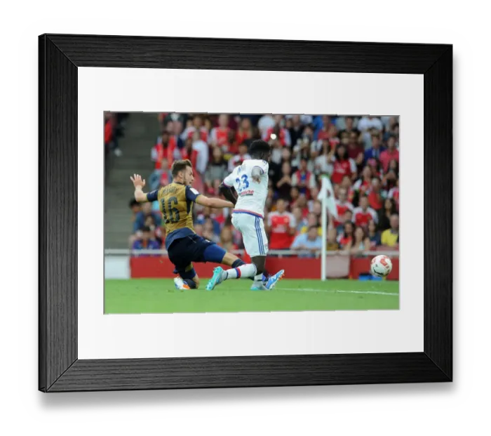 Framed Print : Ramsey's Pressure Cooker Goal: Arsenal vs. Lyon, Emirates Cup 2015 / 16 Framed Print : Ramsey's Pressure Cooker Goal: Arsenal vs. Lyon, Emirates Cup 2015 / 16