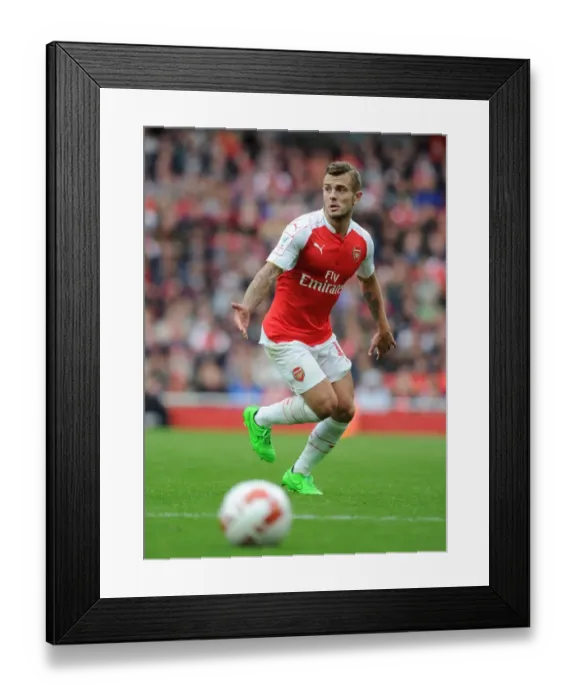 Framed Print : Arsenal's Jack Wilshere in Action at the Emirates Cup 2015 / 16 vs VfL Wolfsburg Framed Print : Arsenal's Jack Wilshere in Action at the Emirates Cup 2015 / 16 vs VfL Wolfsburg