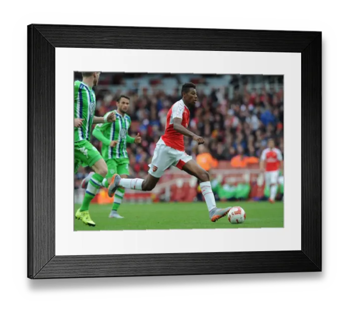 Framed Print : Arsenal's Jeff Reine-Adelaide Stars in Emirates Cup Victory over VfL Wolfsburg Framed Print : Arsenal's Jeff Reine-Adelaide Stars in Emirates Cup Victory over VfL Wolfsburg