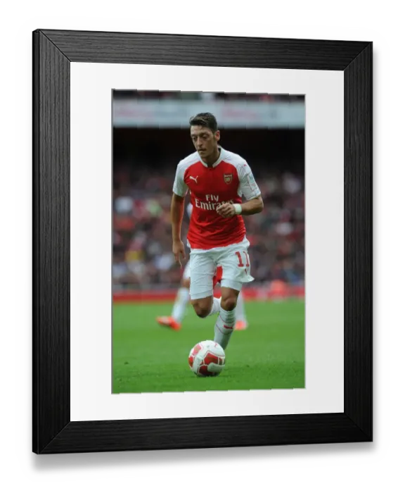Framed Print : Mesut Ozil's Brilliant Performance: Arsenal vs. VFL Wolfsburg in the Emirates Cup Framed Print : Mesut Ozil's Brilliant Performance: Arsenal vs. VFL Wolfsburg in the Emirates Cup