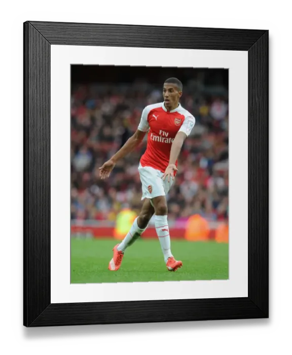 Framed Print : Isaac Hayden in Action: Arsenal vs. VfL Wolfsburg at Emirates Cup 2015 / 16