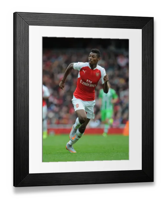 Framed Print : Arsenal's Jeff Reine-Adelaide Shines in Emirates Cup Clash Against VfL Wolfsburg Framed Print : Arsenal's Jeff Reine-Adelaide Shines in Emirates Cup Clash Against VfL Wolfsburg