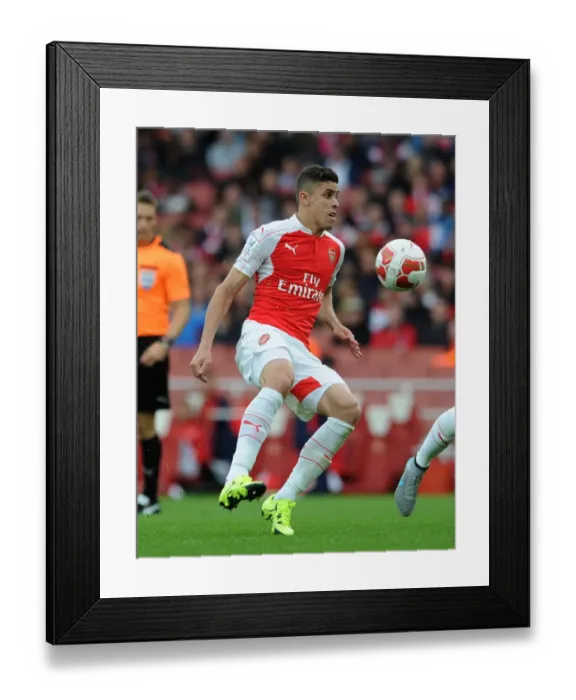 Framed Print : Gabriel in Action: Arsenal vs. VfL Wolfsburg - Emirates Cup 2015 Framed Print : Gabriel in Action: Arsenal vs. VfL Wolfsburg - Emirates Cup 2015