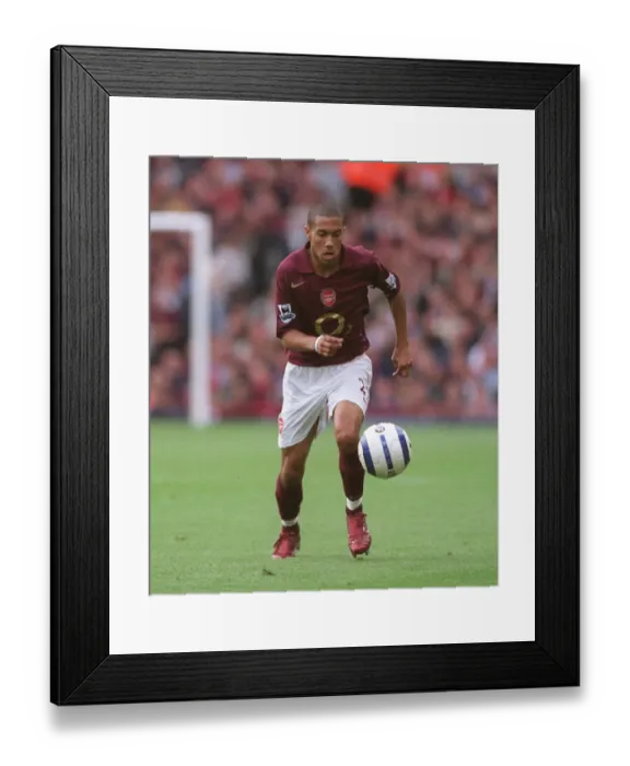 Framed Print : Arsenal's Triumph over Manchester City: Gael Clichy in Action, FA Premier League 2005, Highbury, London Framed Print : Arsenal's Triumph over Manchester City: Gael Clichy in Action, FA Premier League 2005, Highbury, London