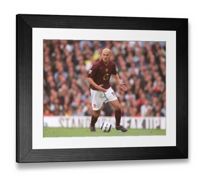 Framed Print : Pascal Cygan's Victory: Arsenal 1-0 Manchester City, FA Premier League, Highbury, London, October 2005 Framed Print : Pascal Cygan's Victory: Arsenal 1-0 Manchester City, FA Premier League, Highbury, London, October 2005