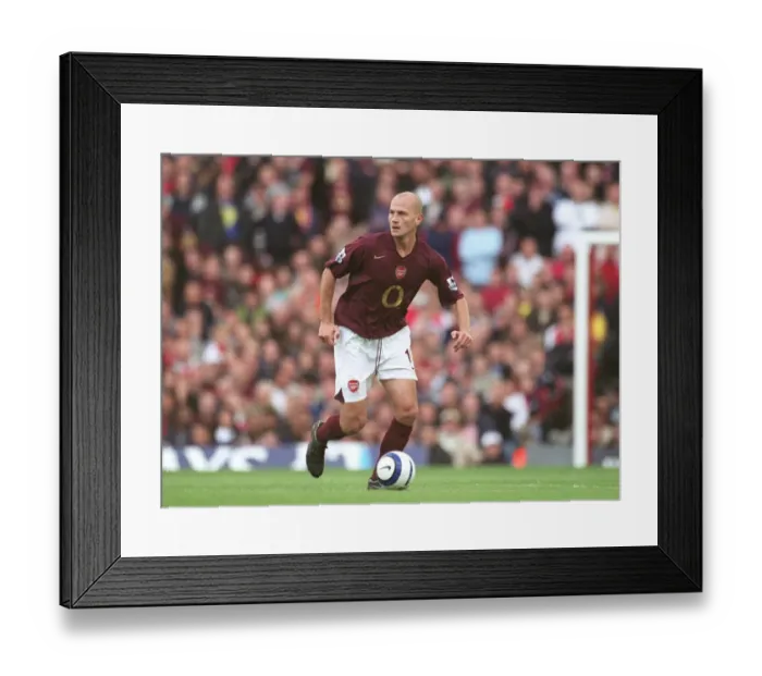 Framed Print : Pascal Cygan (Arsenal). Arsenal 1: 0 Manchester City. FA Premier League