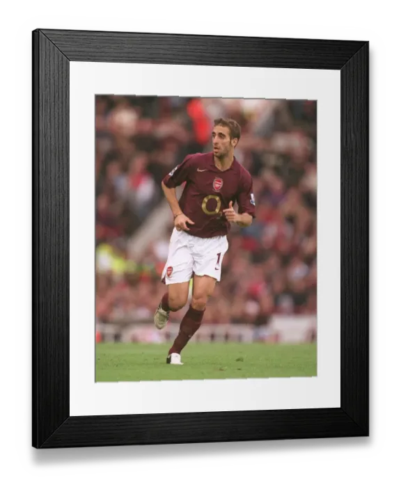 Framed Print : Mathieu Flamini (Arsenal). Arsenal 1: 0 Manchester City. FA Premier League