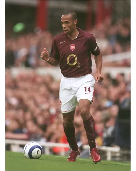 Thierry Henry Scores the Winner: Arsenal 1-0 Manchester City, FA Premier League, Highbury, London, 2005