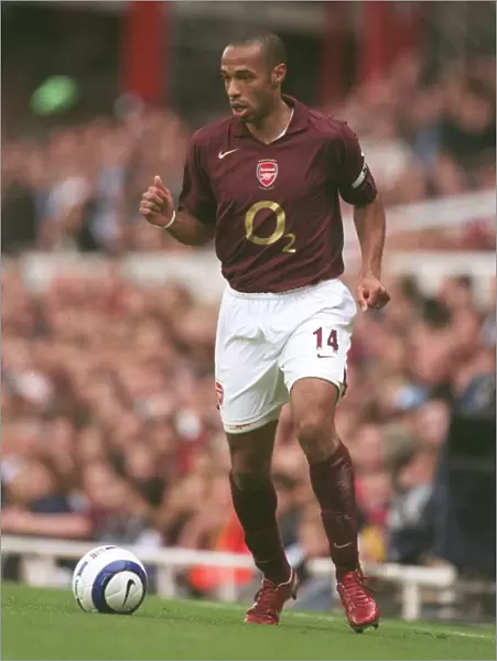Thierry Henry Scores the Winner: Arsenal 1-0 Manchester City, FA Premier League, Highbury, London, 2005