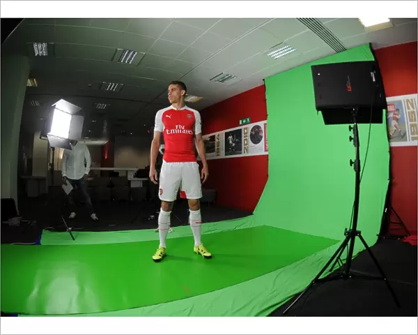 Gabriel (Arsenal). Arsenal 1st Team Photcall and Training Session. Emirates Stadium
