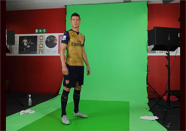 Laurent Koscielny (Arsenal). Arsenal 1st Team Photocall and Training Session. Emirates