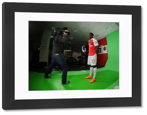 Arsenal Football Club: Danny Welbeck at 2015-16 First Team Training, Emirates Stadium