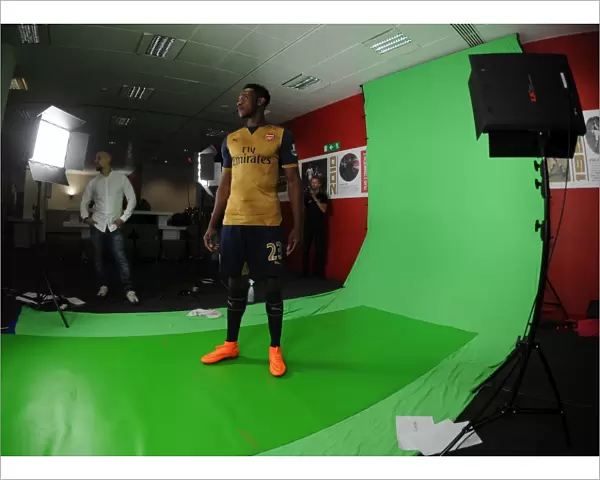 Danny Welbeck (Arsenal). Arsenal 1st Team Photocall and Training Session. Emirates