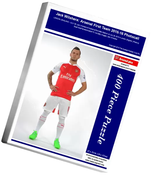 Jack Wilshere: Arsenal First Team 2015-16 Photocall