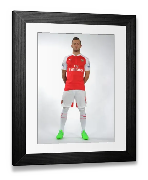 Framed Print : Jack Wilshere at Arsenal's 2015-16 First Team Photocall Framed Print : Jack Wilshere at Arsenal's 2015-16 First Team Photocall